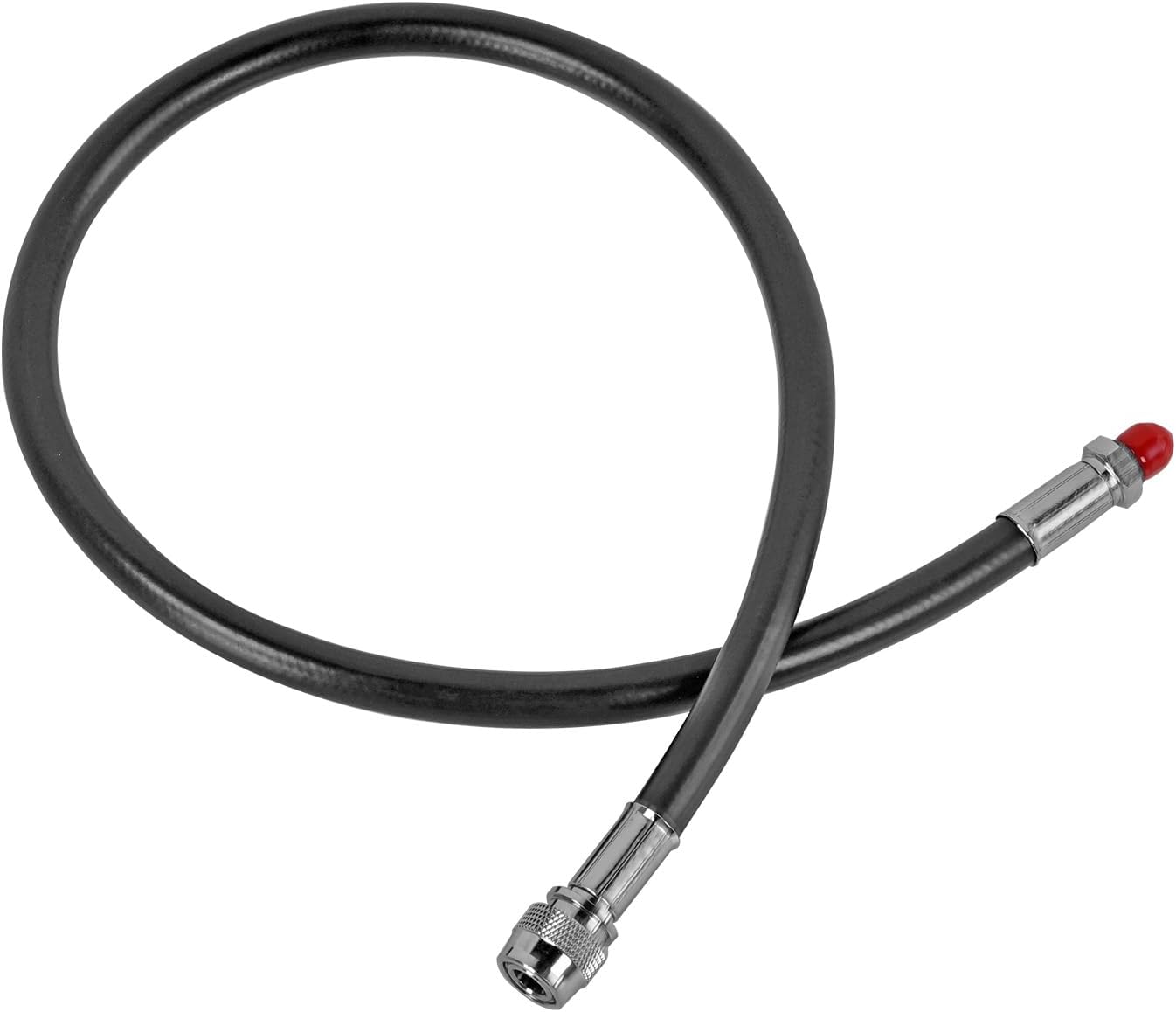 Manguera baja presión buceo BCD 350PSI conector rápido negro