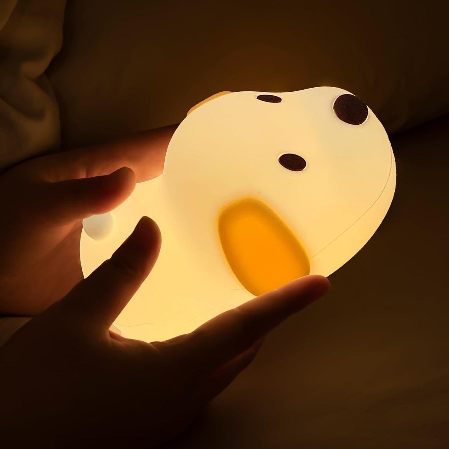 Lámpara Nocturna Led para Perros 7 Colores Control Táctil