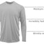 Camisas deporte manga larga disipa humedad