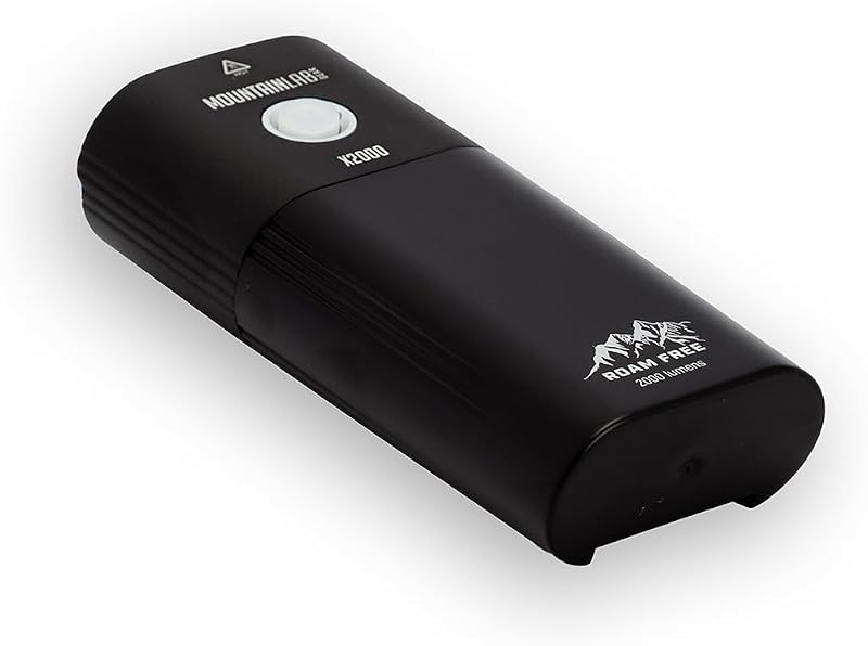Kit linterna X2000 LED 2000lm soportes manillar casco