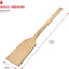 Paleta madera para hervir mariscos 35pulg mango largo