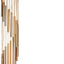 Campanillas viento exteriores 36" con gancho S
