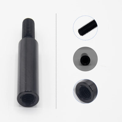 Extensor perilla cambio 2pulg para Honda Civic M10X1.5 negro