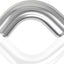 Codo 90 grados aluminio 3" OD intercooler cepillado