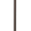 Lámpara colgante isla cocina bronce aceitado vidrio campana