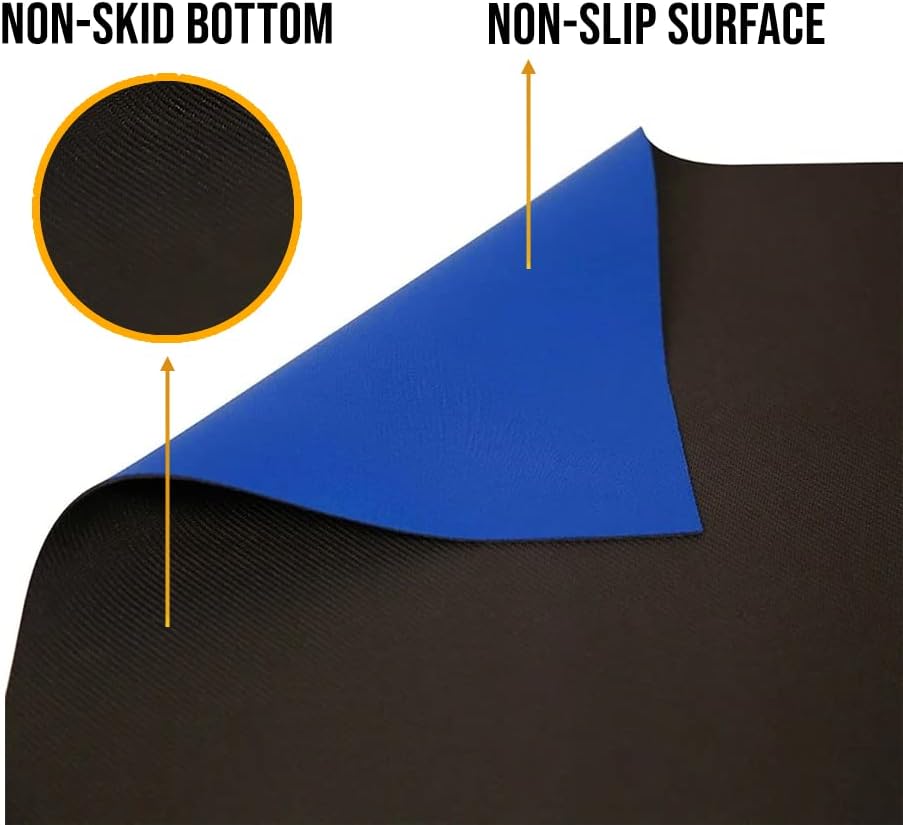 Protector suelo neopreno azul 20x27pulg antiderrap