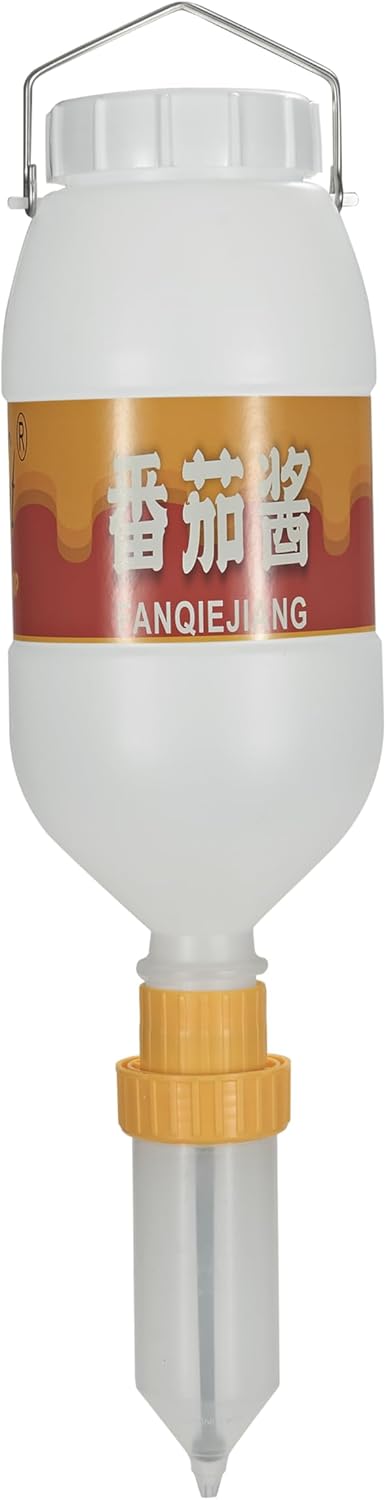 Dispensador salsa colgante recargable silicona alimenticia