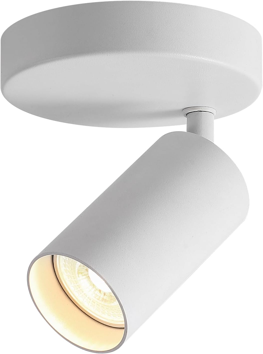 Foco techo blanco ajustable 1 luz flexible