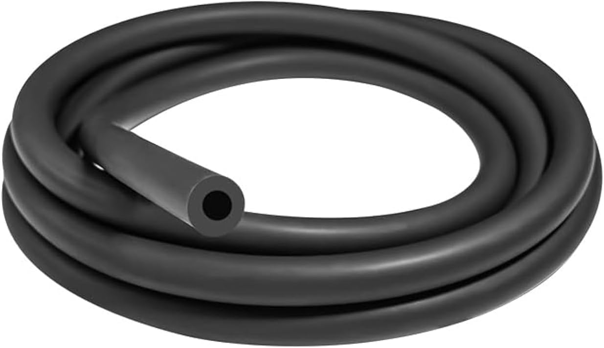 Manguera vacío silicona 3,05m ID 7,93mm tubo negro