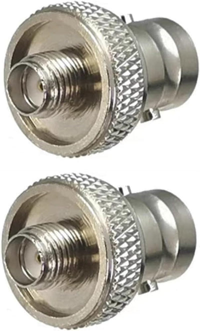 8 Pzas Adaptador SMA hembra a BNC hembra para UV-5R