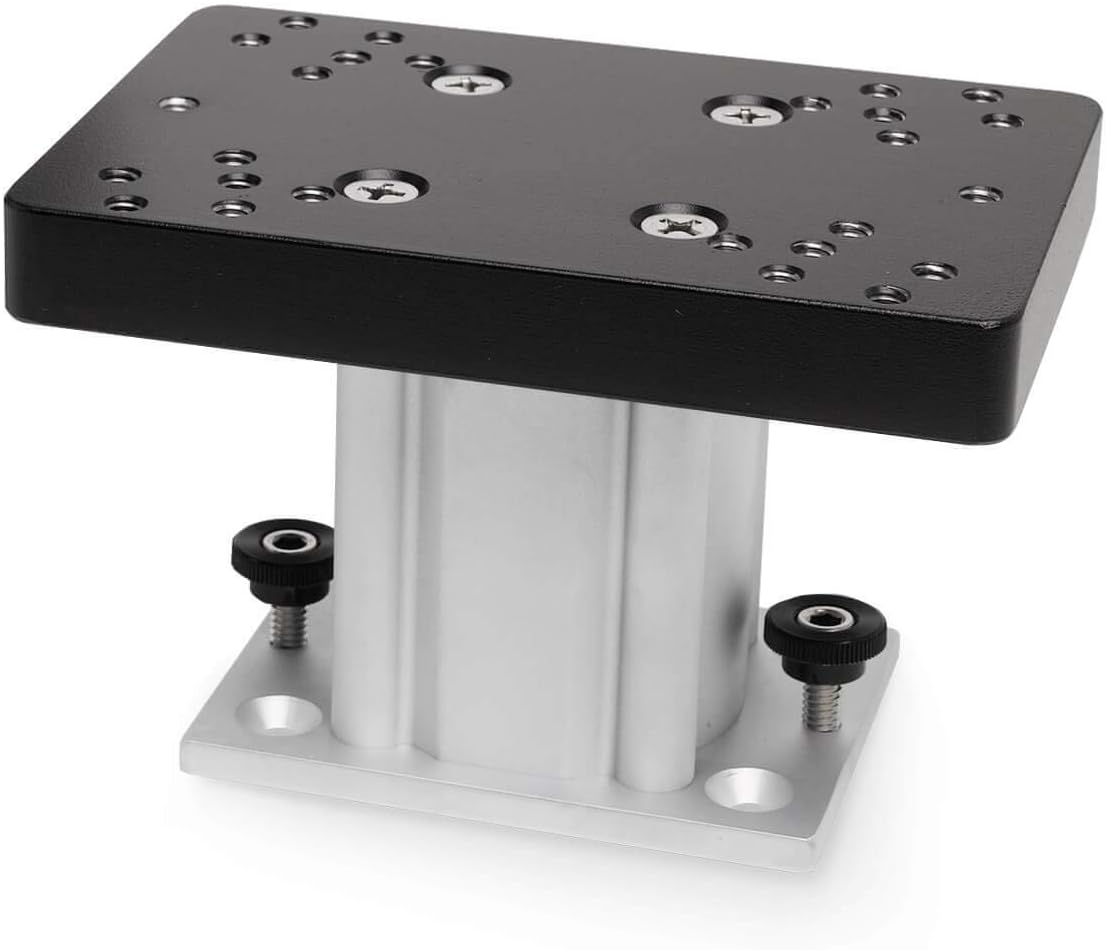Soporte pedestal fijo para downriggers y barcos