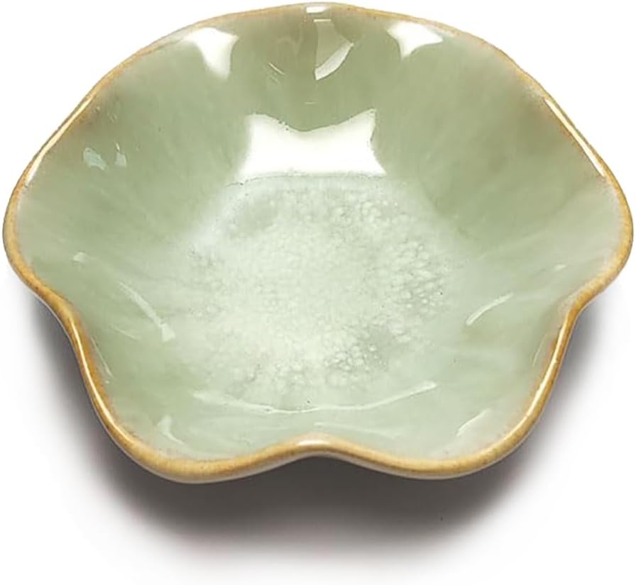 Bandeja cerámica para joyas y llaves decoración mesita noche