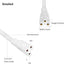 10 Cables Extensión T5 T8 5ft para Luces LED Conector