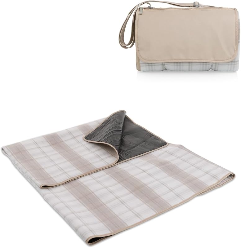Manta plegable al aire libre 59x51pulg forro polar bolsillo