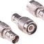 3 Pzas Adaptador TNC Macho a BNC Hembra RF