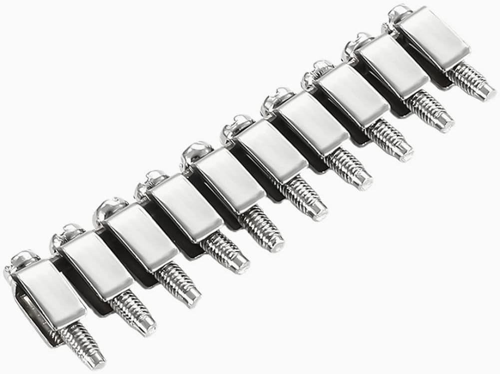 Puente fijo FBI-10-6 10 polos para riel DIN UK2.5B UK5N