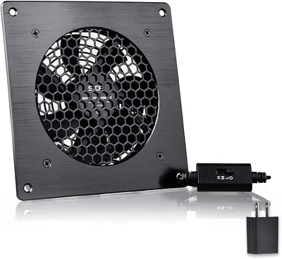 Gabinete USB Ventilador silencioso 6" control velocidad
