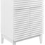 Tocador baño 24" lavabo blanco y negro