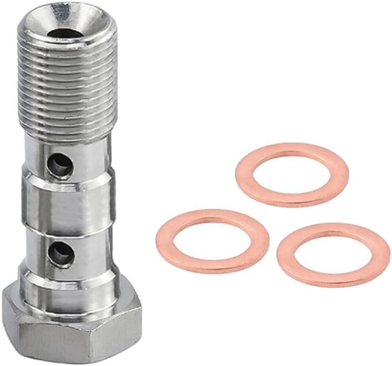 Cilindro freno M10x0.049" doble diagonal comp Honda Yamaha