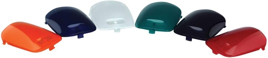 Lente plástico rectangular púrpura para Peterbilt 2006