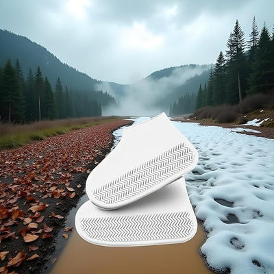 Fundas transparentes silicona impermeables para zapatos 40-44