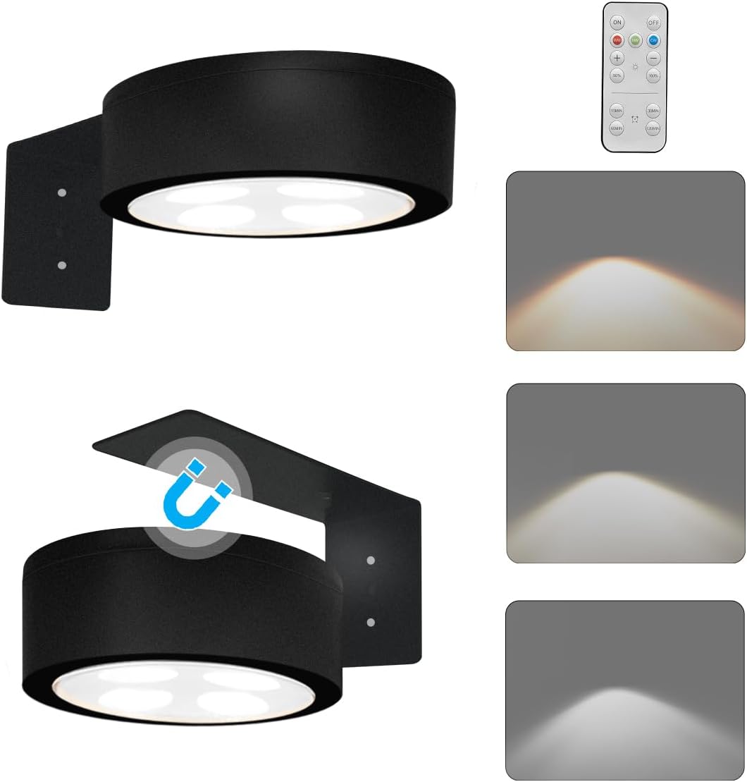 Luz led inalámbrica para arte y oficina regulable