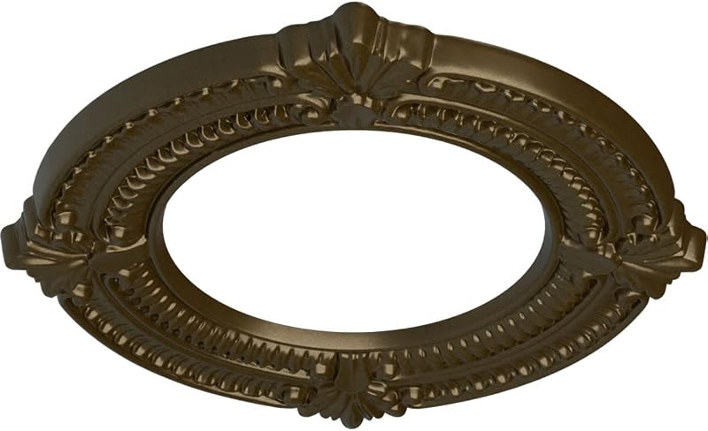 Medallón de Techo de Latón para Iluminación Decorativa
