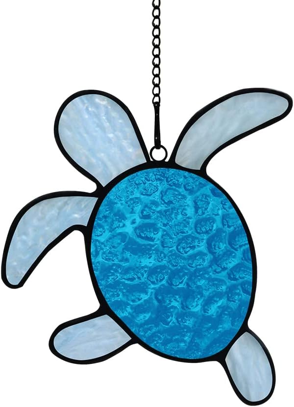 Decoración tortuga marina para ventanas baño sala de estar