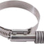 Abrazadera engranaje helicoidal tensión constante 57-79mm Plata