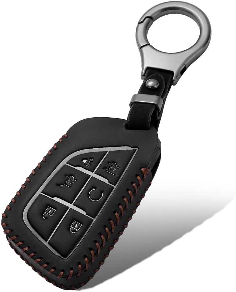 Funda llave cuero para Cadillac CT5 CT6 XT5 20-25