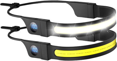 Linterna frontal led 1500lm 230° impermeable digital