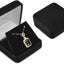 2 Pzas Cubierta Terciopelo Caja Arete Joyeria 2.62"