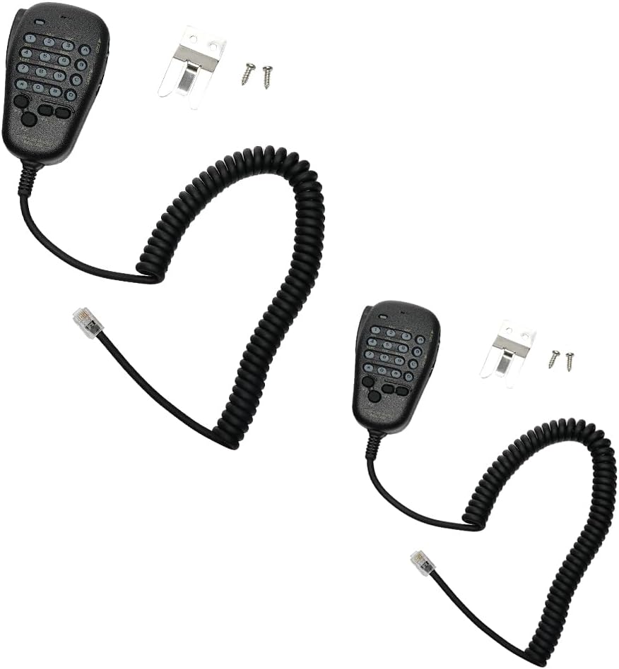 Micrófono mano con altavoz DTMF 6 pines comp FT-7800R set 2