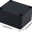 Caja derivación eléctrica plástico ABS IP65 negro