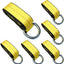 6 Correas Lazo 2" x8ft con Anillo D para Auto