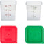 Set 2 Contenedores Alimentos 4qt y 6qt con Tapas