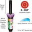 Aspersor agua no potable regulable 8-15pies