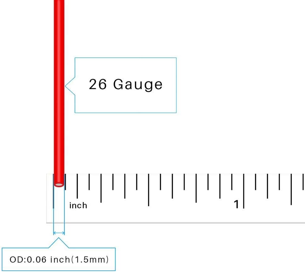 26 AWG Alambre Silicona Resistente Alta Temperatura