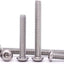 Tornillos hex #10-32 x1 paquete 100 acero inox 304 UNF