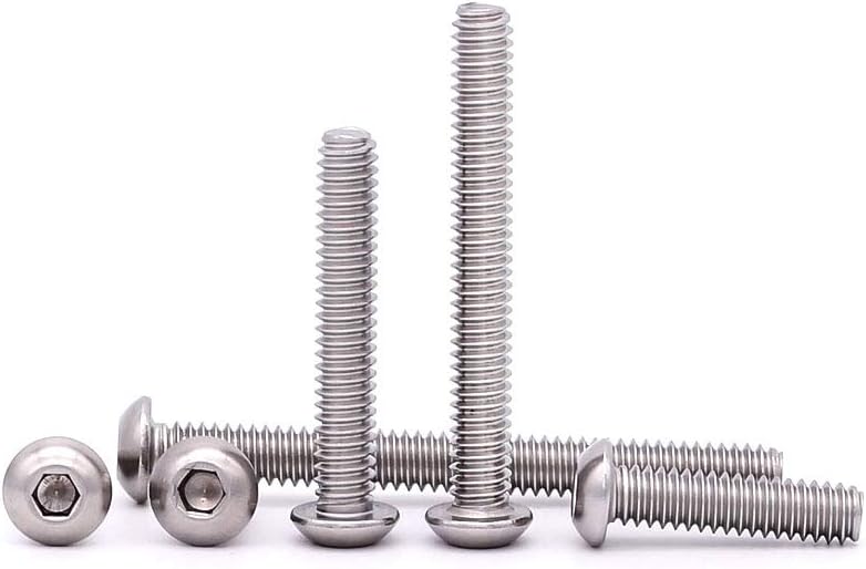 Tornillos hex #10-32 x1 paquete 100 acero inox 304 UNF