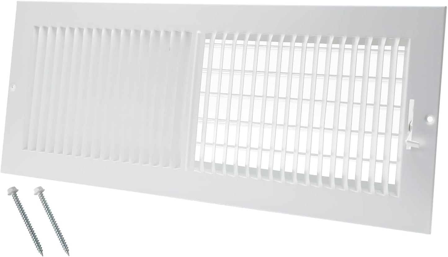 Cubiertas ventilación 18x6pulg conducto ajustable