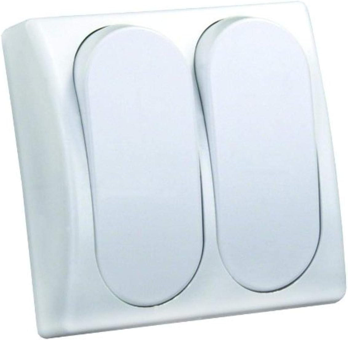 Interruptor simple modular blanco