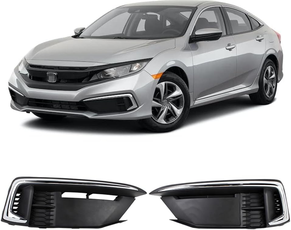 Cubiertas bisel faro antiniebla Honda Civic 2019-21