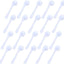20 Pzas Cucharaditas Plástico para Tarros Especias 0.2oz
