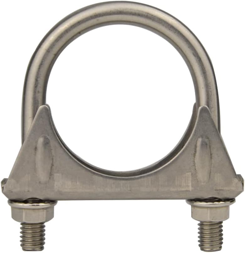 Abrazaderas escape 1.875pulg acero inox