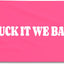 Bandera rosa 3x5ft para dormitorio y man cave decoración