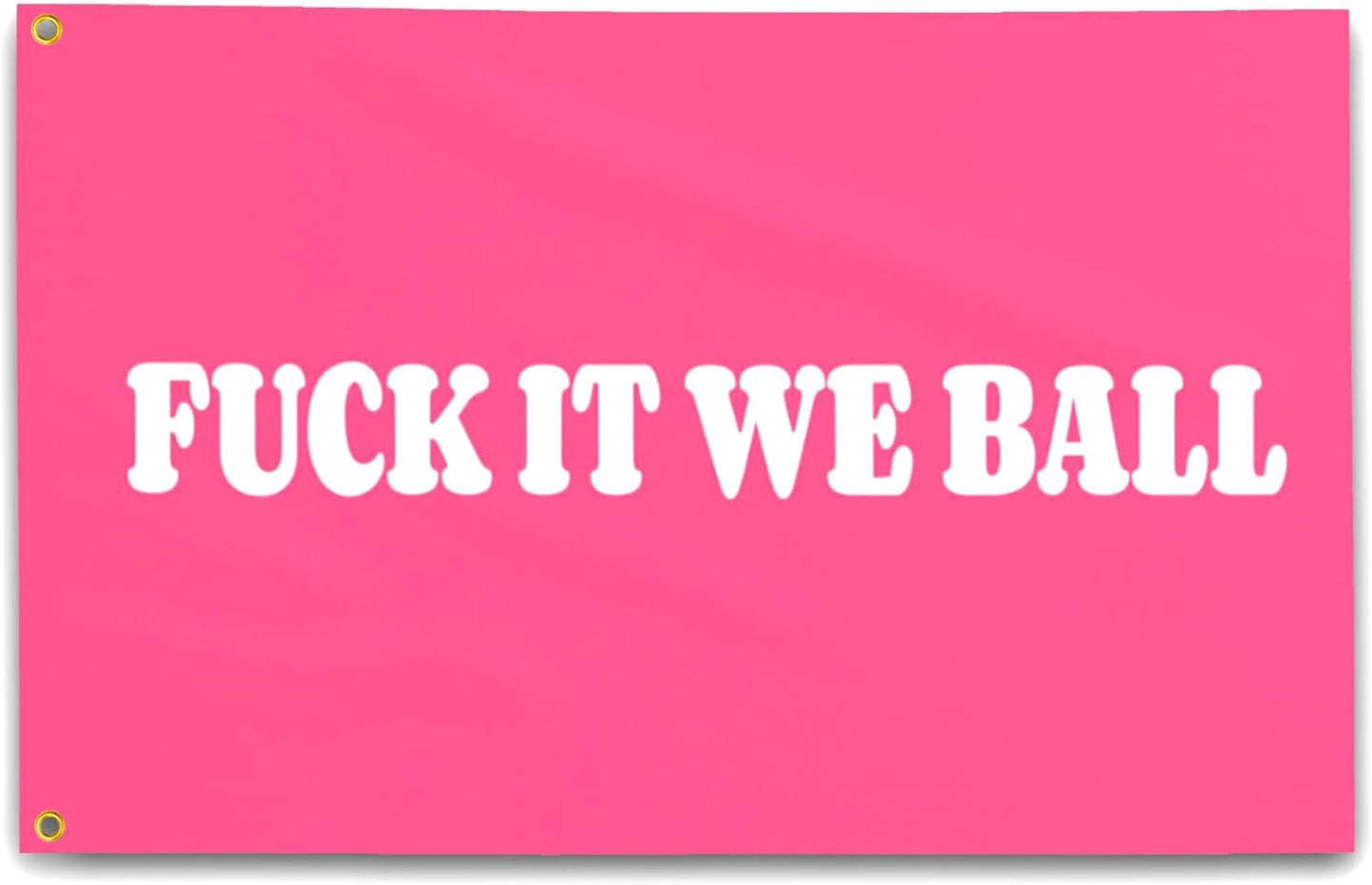 Bandera rosa 3x5ft para dormitorio y man cave decoración