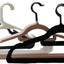 Perchas Terciopelo Negro 50 Uds