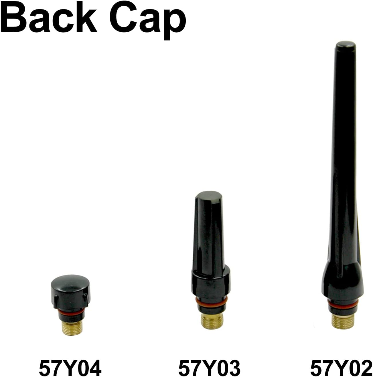 Tapa trasera soldadura consumibles 57y02 57y03 57y04
