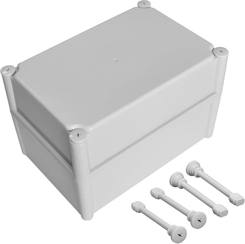 Caja conexiones IP67 plástico ABS 11x7.5x7.1"